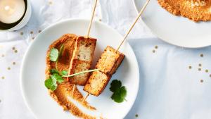 Tofuspiesjes met tikka-masaladip