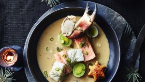 Feestelijk vispannetje