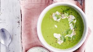 Courgettesoep met raita