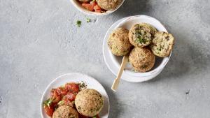 Pittige sardineballetjes uit de airfryer