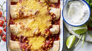 Mexicaanse enchilada’s met kalkoen