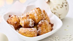 Ricottabeignets met mandarijn