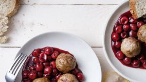 Frikadellen uit de oven met krieken