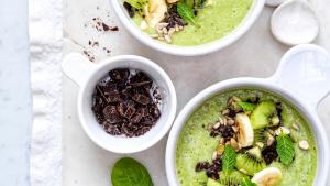 Groene smoothie bowl