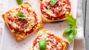 Pizzatoast uit de airfryer