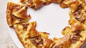 Aardappeltaart met provolone