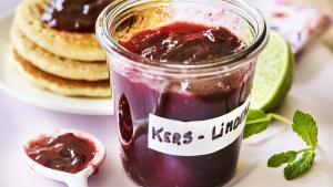 Kersenconfituur met limoen