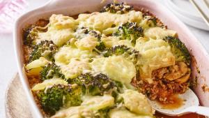 Gehaktschotel met broccoli