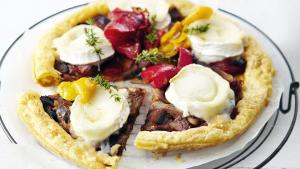 Mediterrane groentetaart met geitenkaas