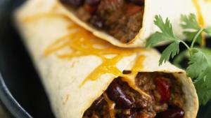 Burritos met chili con carne