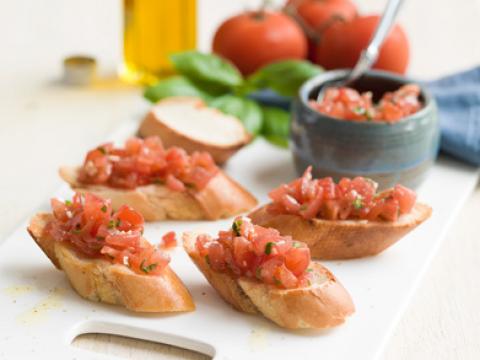 Bruschetta met tomatensalsa (2)