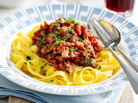 Tagliatelle bolognese