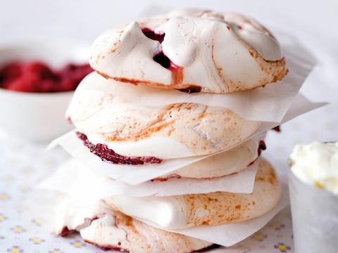Frambozenmeringues