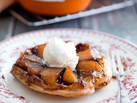 Tarte tatin van appel