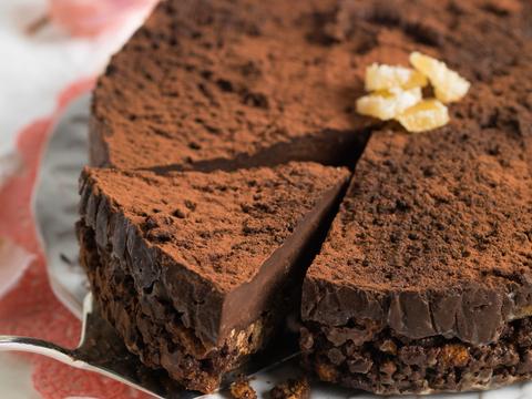 Chocoladetaart met gember