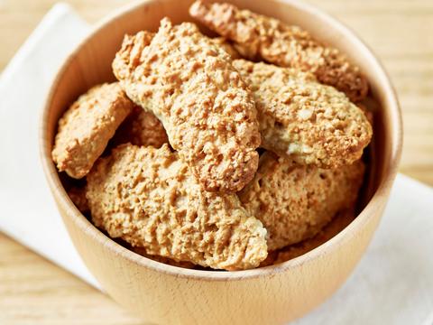 Havermoutkoekjes met amandelen