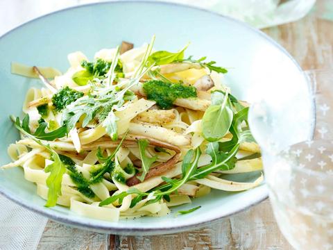 Feestelijke pasta met balsamico