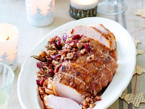 Kalkoengebraad met granaatappelsaus