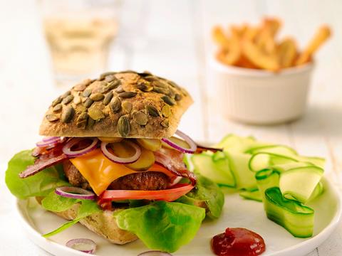 Cheeseburger met bacon