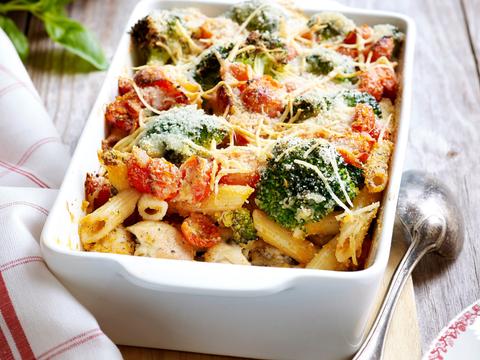 Pastaschotel met kip