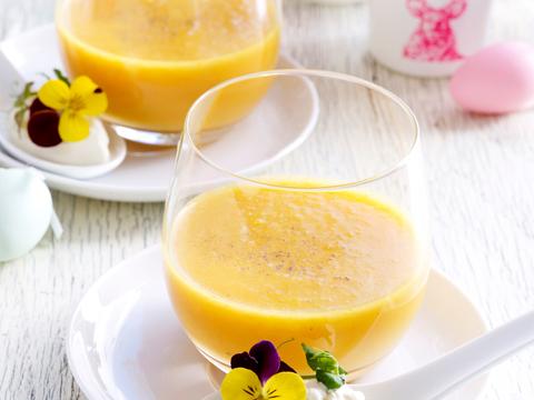 Wortelvelouté met mascarpone