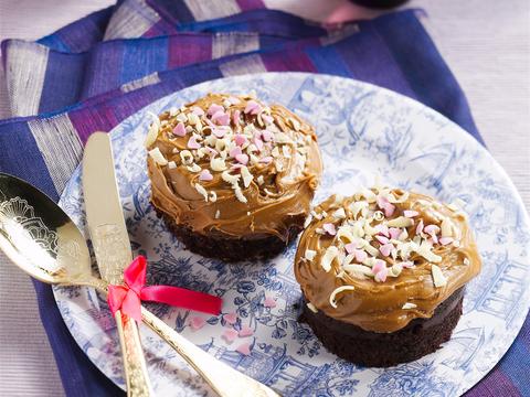 Chocoladecake met zoute karamel