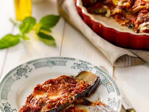 Aubergines met parmezaan