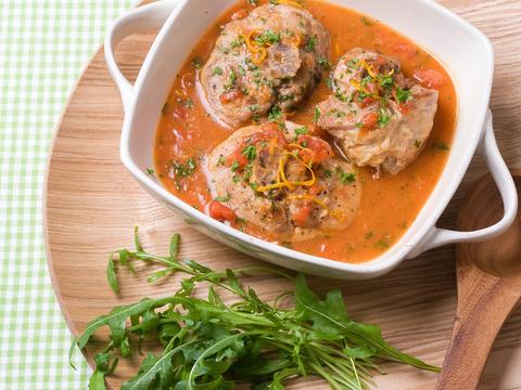 Kalkoenschenkel op Italiaanse wijze