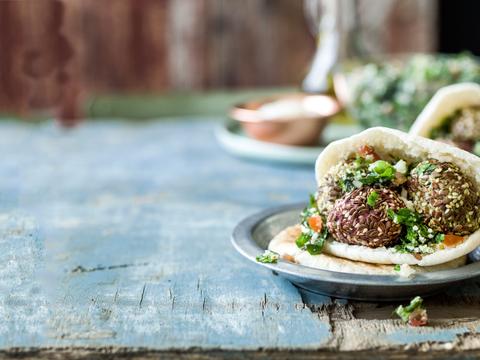 Broodje falafel
