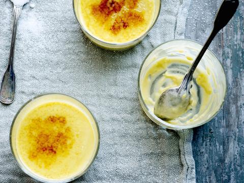 Panna cotta van pompoen