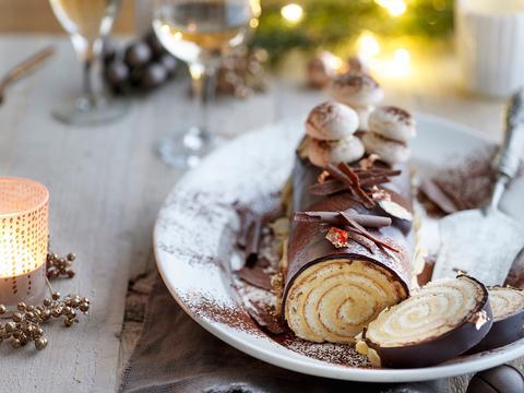 Javanaisbiscuit met mokka botercrème