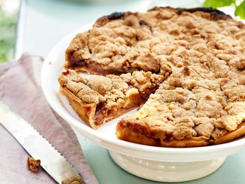Appelcrumbletaart