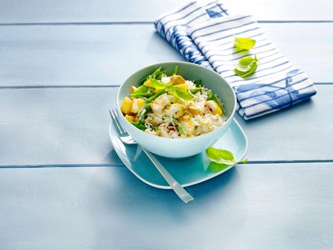 Kalkoen-ananascurry met rijst