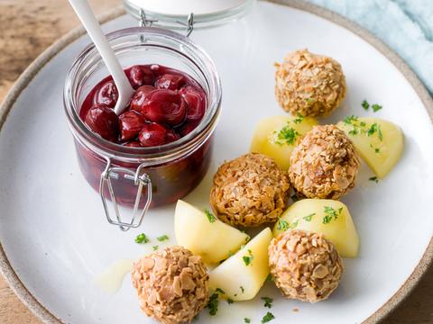 Balletjes met krieken