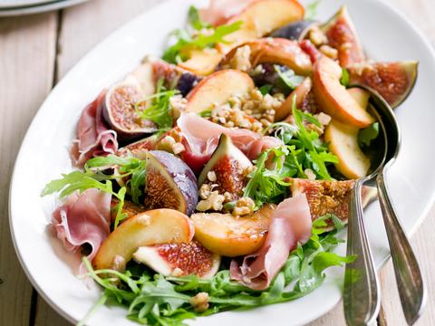 Salade van vijgen