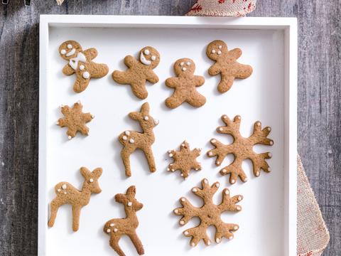 Speculaasjes met glazuur