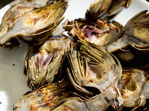 Artisjok van de grill