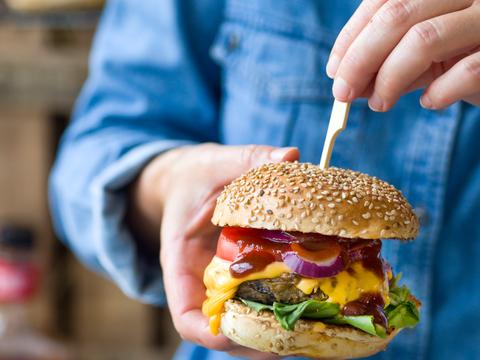 Black bean burgers