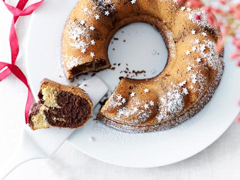 Marmercake met chocolade