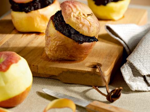 Appels gevuld met beuling
