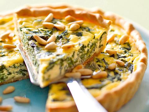 Quiche met snijbiet en ricotta