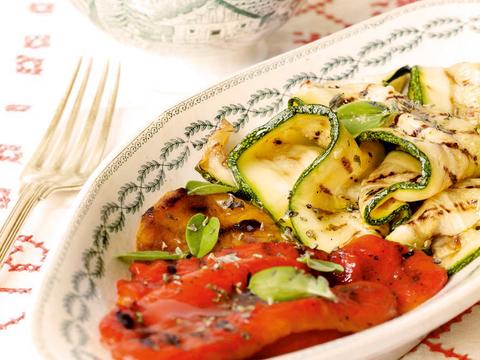 Gegrilde Italiaanse groenten