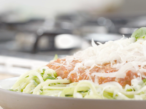 Summer spaghetti bolognese
