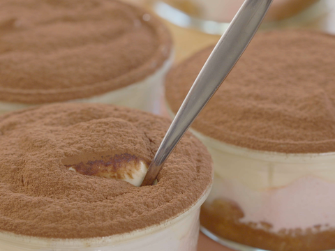 Tiramisu met marshmallows & nutella