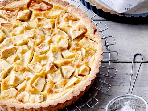 Glutenvrije appelflantaart