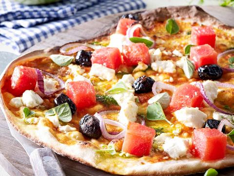 Griekse pizza