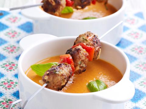 Geroosterde tomatensoep