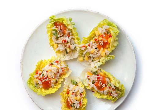 Thaise rijstsalade