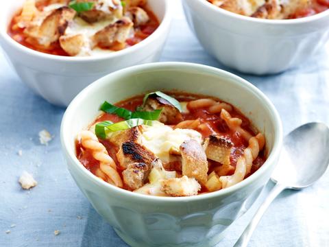 Macaroni maaltijdsoep