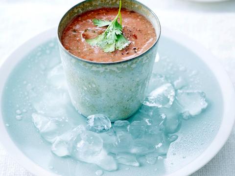 Pittige gazpacho